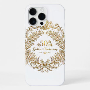50th Golden iPhone 16 Pro Max Case