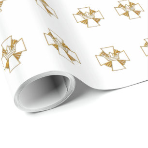 50th Golden Jubilee Priest Ordination Anniversary Wrapping Paper