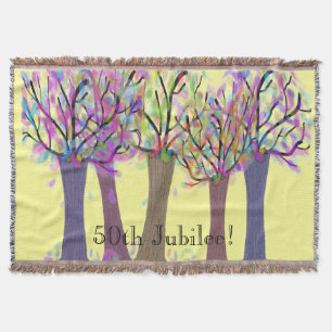 50th Golden Jubilee Woven Blanket
