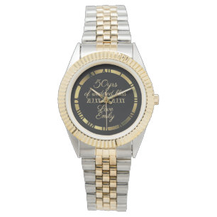 50th Golden Wedding Anniversary Husband Watch 2