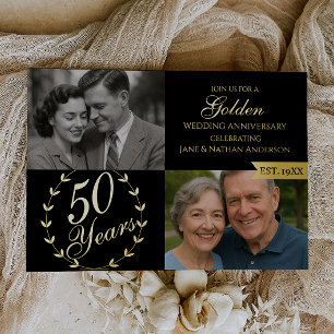 50th Golden Wedding Anniversary Photo