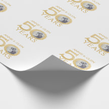 50th Golden Wedding Anniversary Photo Keepsake But