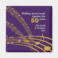50th GOLDEN Wedding | MUSIC NOTES