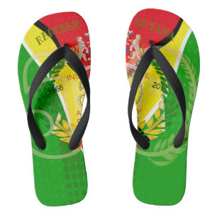 50th Independence Anniversary Guyanese pride Adult Thongs