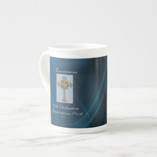 50th Jubilee Ordination Anniversary of Priest Bone China Mug