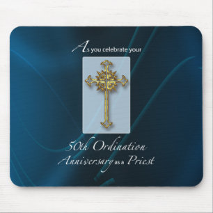 50th Jubilee Ordination Anniversary of Priest Mouse Pad