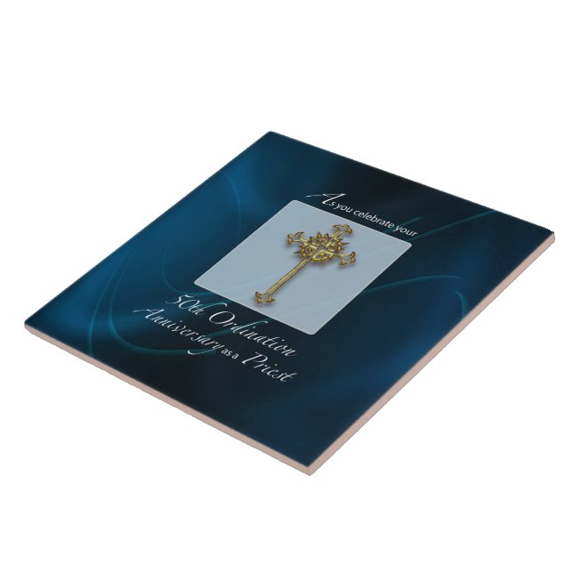 50th Jubilee Ordination Anniversary of Priest Tile (Side)