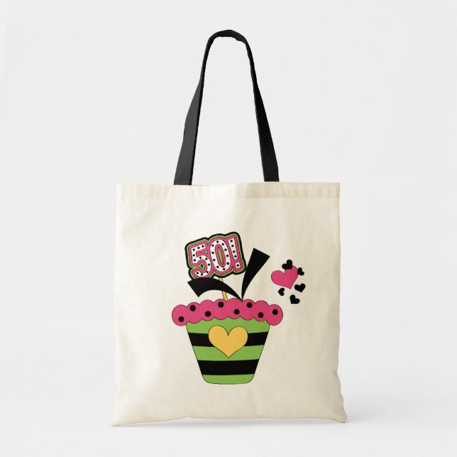 50th  Keepsake Budget Tote Bag (Front)