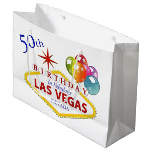 50th Las Vegas Birthday Gift Bag