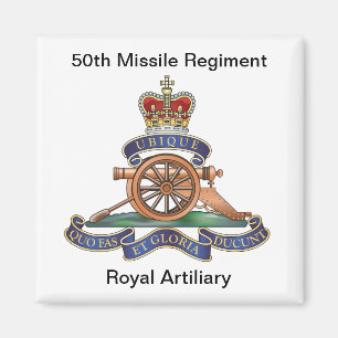 50th Missile Regiment RA Magnet