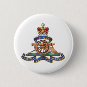 50th Missile Regiment Royal Artillery 6 Cm Round Badge