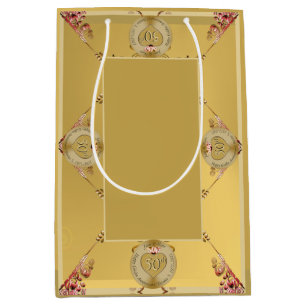 50th or 1st Wedding Anniversary Gift Bag