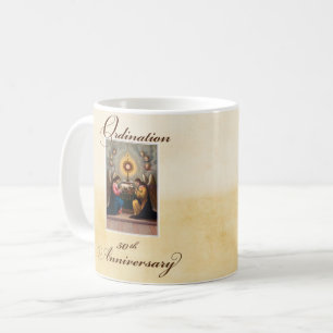 50th Ordination Anniversary Angels at Altar Coffee Mug