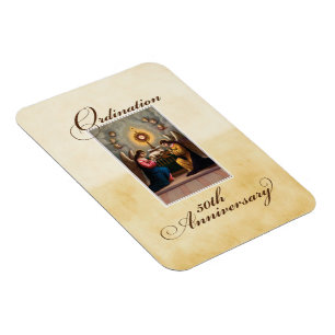 50th Ordination Anniversary Angels at Altar Magnet