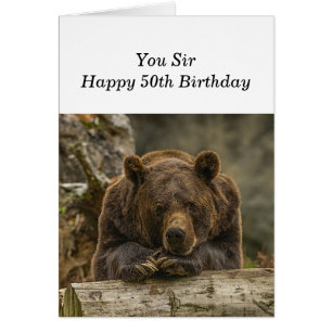 50th Over the Hill Serious Looking Grizzly Bear