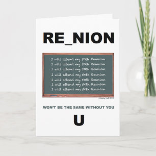 50th Reunion Invitation