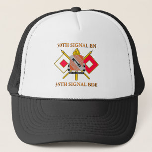 50TH SIGNAL BATTALION 35TH SIGNAL BRIGADE TRUCKER HAT