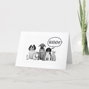 **50th** SOMETHING TO BARK ABOUT BIRTHDAY Card