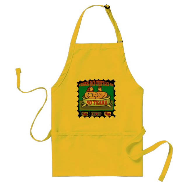50th Wedding Anniversary Aprons (Front)