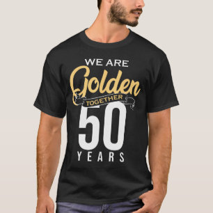50Th Wedding Anniversary Art For Men Women 50Th An T-Shirt