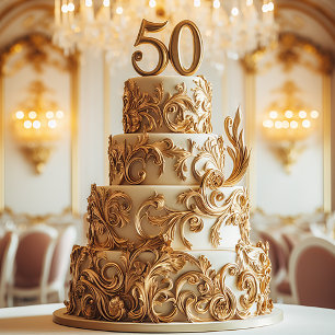 50th WEDDING ANNIVERSARY CELEBRATION Invitation