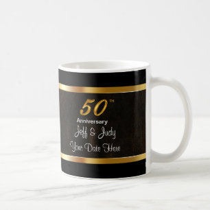 50th Wedding Anniversary Coffee Mug