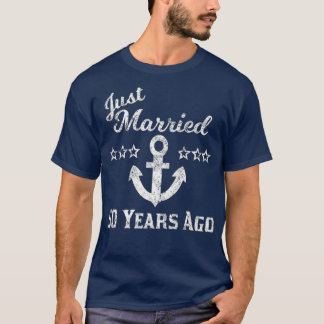 50th Wedding Anniversary Cruise  Just Married 50 T-Shirt