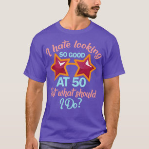 50th Wedding Anniversary For Him Her 50 Birthday F T-Shirt