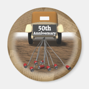 50th Wedding Anniversary Gifts Magnet