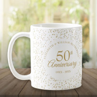 50th Wedding Anniversary Gold Dust Confetti