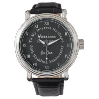 50th Wedding Anniversary Husband Gift Watch