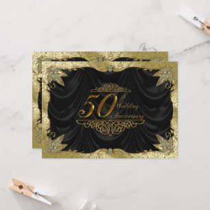 50th Wedding Anniversary Invitation