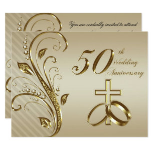 50th Anniversary Wedding Invitations Zazzle Com Au