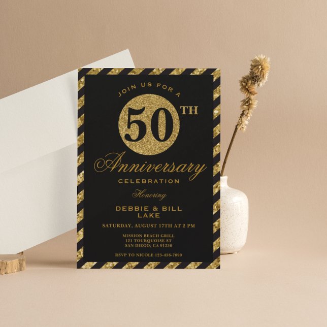 50th Wedding Anniversary Invitations  (Creator Uploaded)