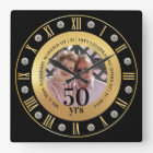 50th Wedding Anniversary PHOTO Gift Golden Jubilee