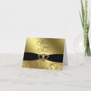 50th Wedding Anniversary Photo Thank You Card