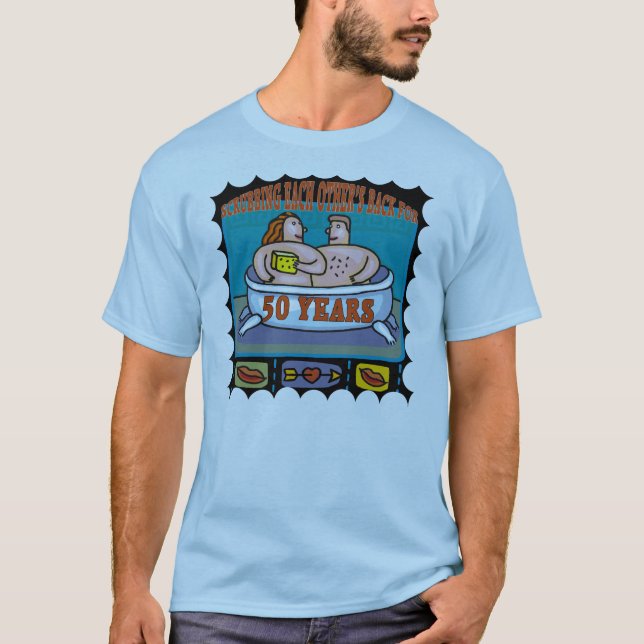 50th Wedding Anniversary T-shirt (Front)