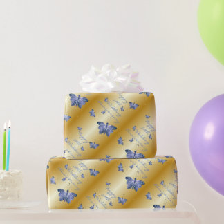 50th Wedding Anniversary Wrapping Paper
