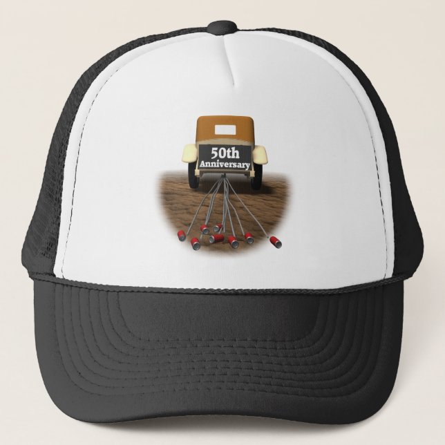 50thanniversaryt-shirts3 trucker hat (Front)