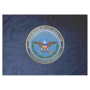 [510] U.S. Department of Defence (DOD) Emblem [3D] Tablecloth