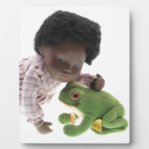 519 Sasha Cara Black Baby photo Plaque