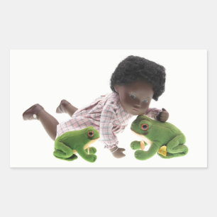 519 Sasha Cara Black Baby Sticker