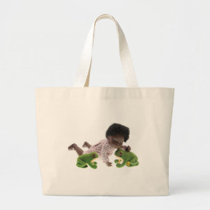 519 Sasha Cara Black Baby Tasche Large Tote Bag