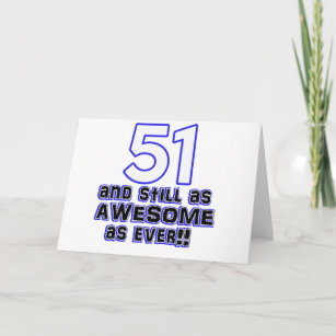 51st Birthday Cards | Zazzle.com.au