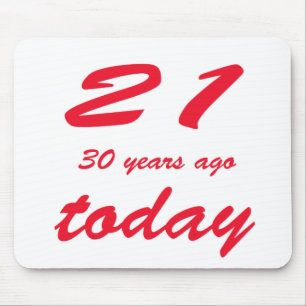 51 birthday mouse pad
