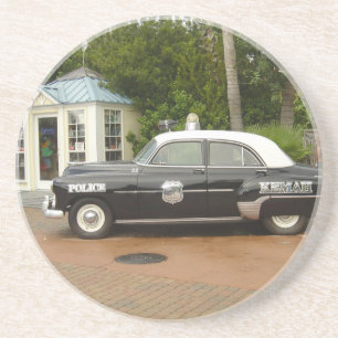 '51 Chevrolet Police Car Coaster