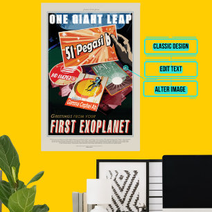 51 Pegasi b - Space Tourism Poster