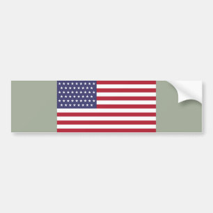 51 Star Flag of the United States of America (USA) Bumper Sticker