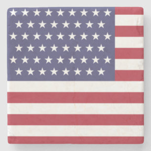 51 Star Flag of the United States of America (USA) Stone Coaster