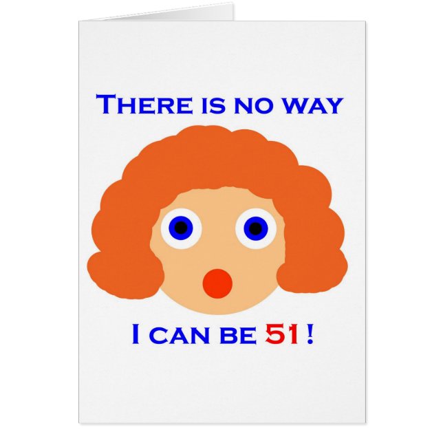 51 There is no way (Front)